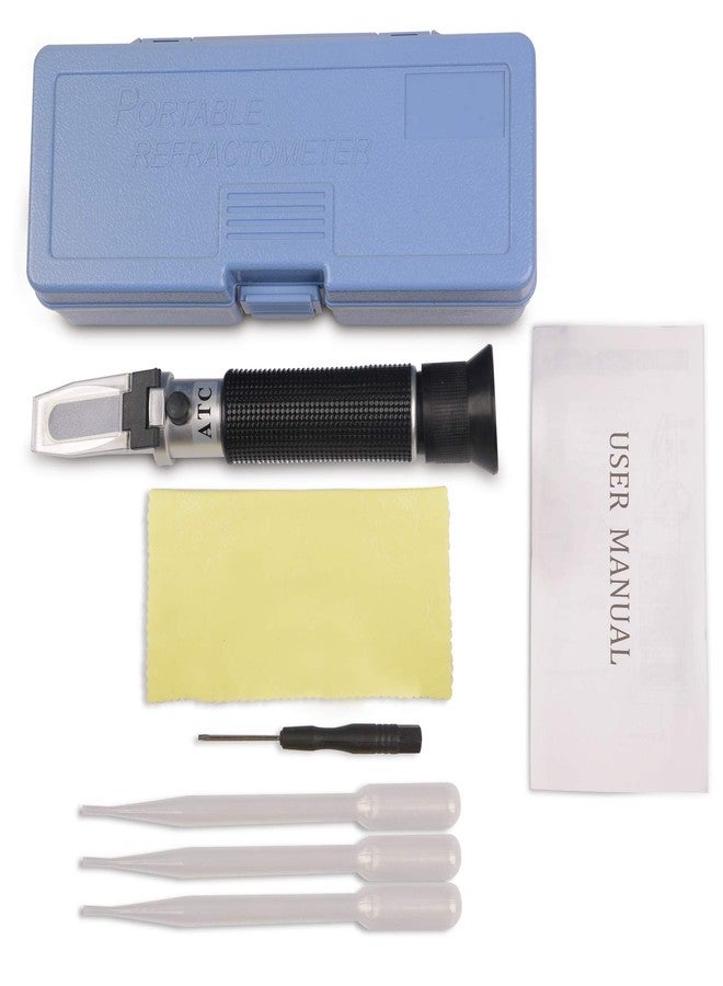 ONE250 Premium Salinity Refractometer with Automatic Temperature Compensation for Saltwater, Aquarium, Marine Reef Tank Testing - Dual Scale (0-100ppt & 1.000 to 1.070 S.G.) - Image 2